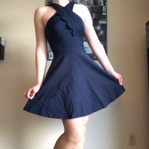 NWOT Armani Exchange Fit & Flare Dress